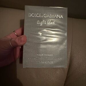 Dolce & Gabbana Light Blue Pour Homme Silver Box
